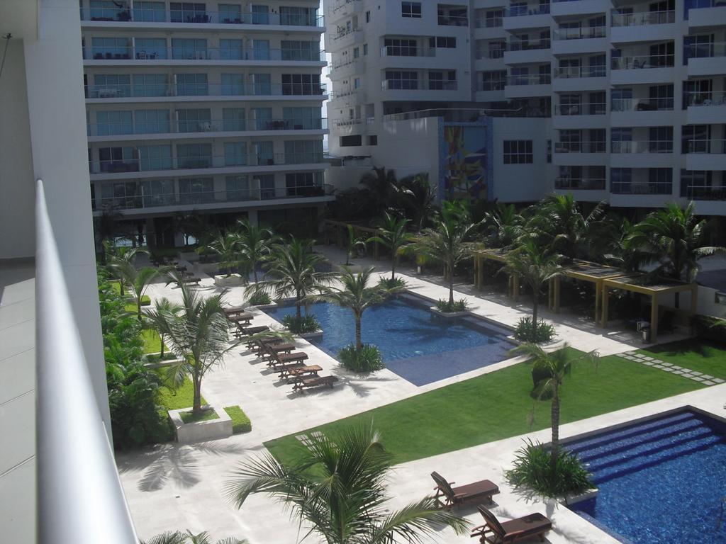 Apto En Morros Epic Cartagena Bagian luar foto