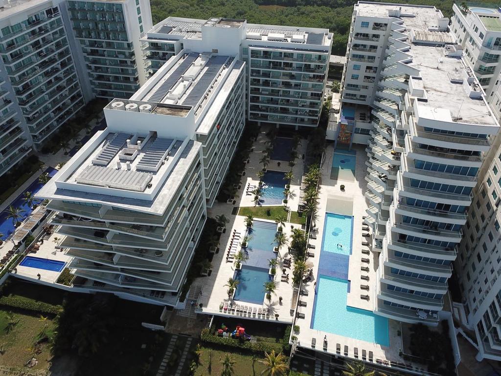 Apto En Morros Epic Cartagena Bagian luar foto