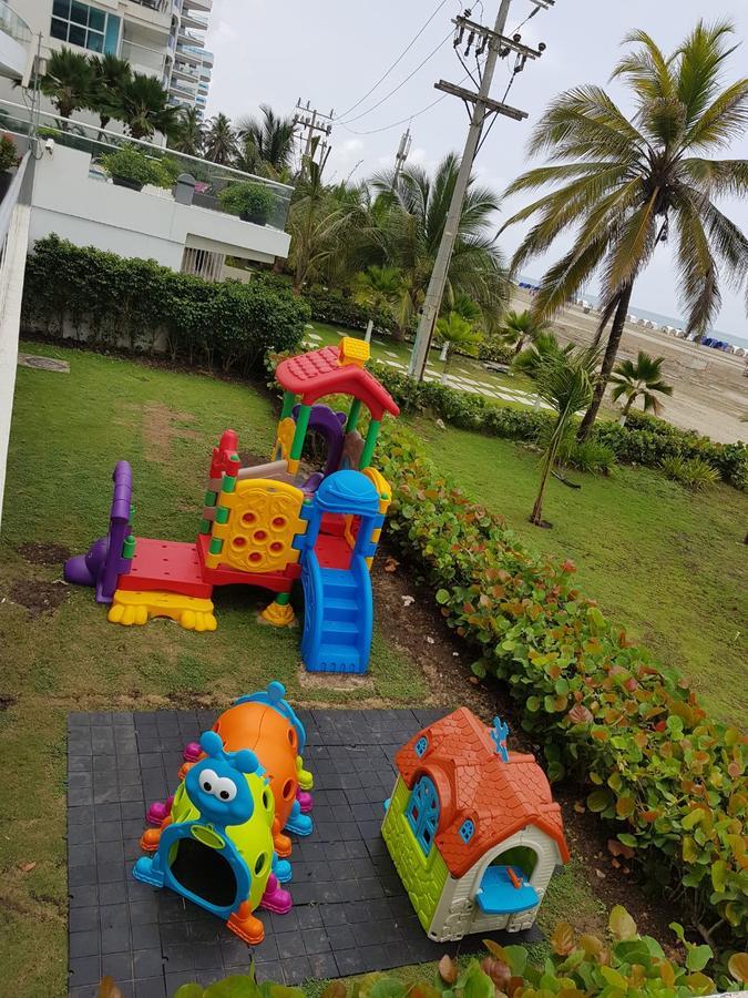 Apto En Morros Epic Cartagena Bagian luar foto